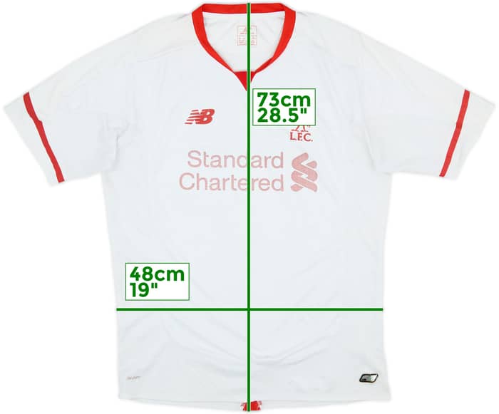 2015-16 Liverpool Away Shirt - 4/10 - (L)