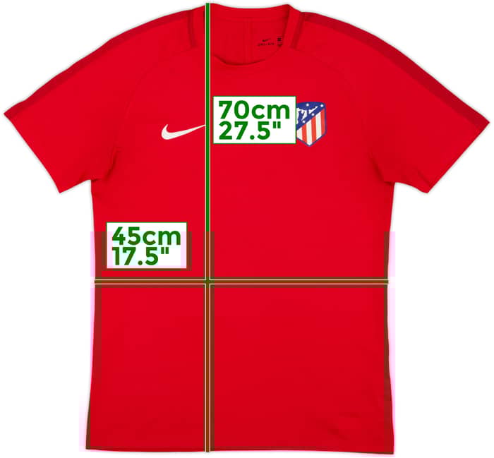 2019-20 Atletico Madrid Nike Training Shirt - 7/10 - (M)