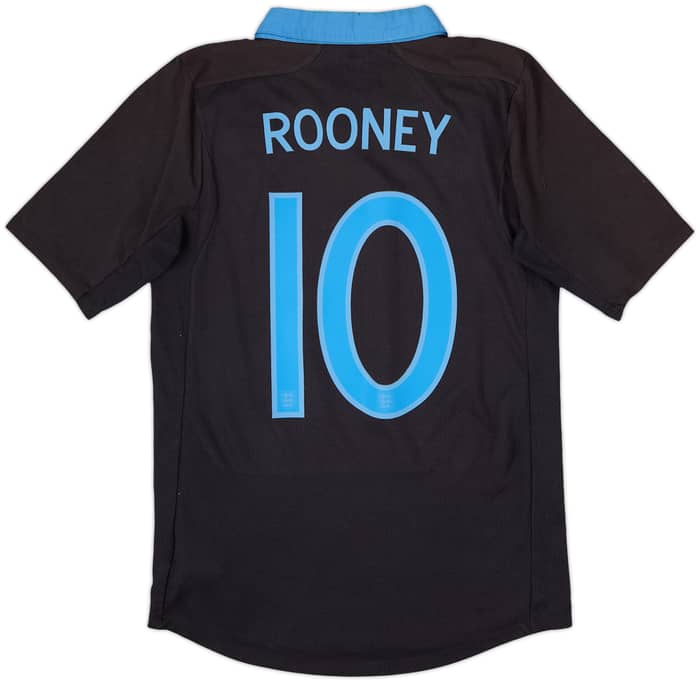 2011-12 England Away Shirt Rooney #10 - 8/10 - (M)