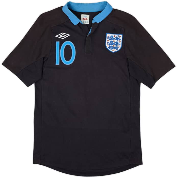 2011-12 England Away Shirt Rooney #10 - 8/10 - (M)