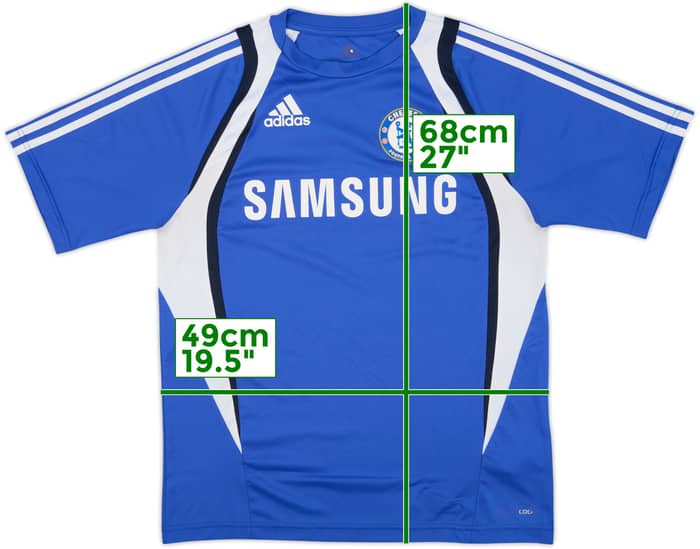 2009-10 Chelsea adidas Training Shirt - 8/10 - (M)