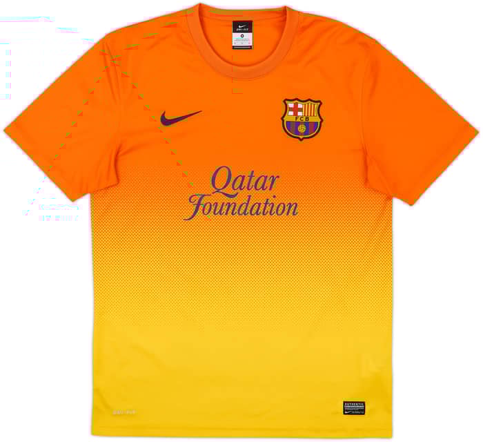 2012-13 Barcelona Basic Away Shirt Messi #10 - 8/10 - (M)