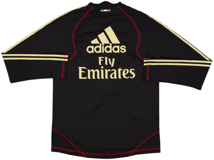 2010-11 AC Milan adidas Formotion Training L/S Shirt - 10/10 - (L)