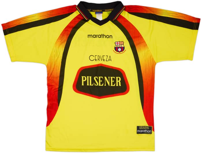 2001 Barcelona SC Home Shirt - 8/10 - (XL)