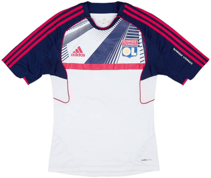 Camiseta adidas de entrenamiento del Lyon 2011-12 Gomis #18 - 6/10 - (S)