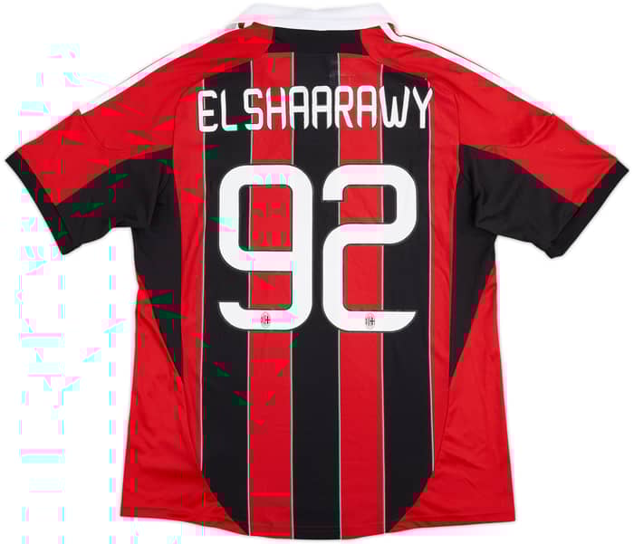 2012-13 AC Milan Home Shirt El Shaarawy #92 - 6/10 - (L)
