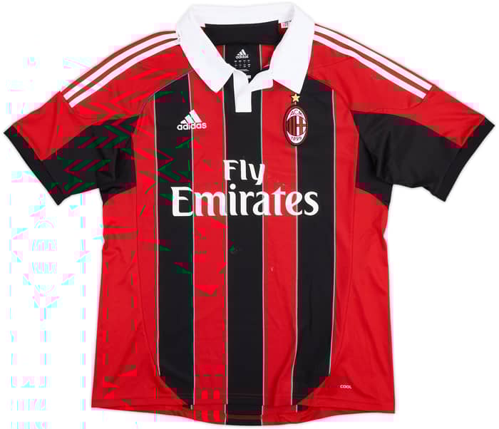 2012-13 AC Milan Home Shirt El Shaarawy #92 - 6/10 - (L)