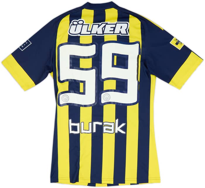 2010-11 Fenerbahce Home Shirt Burak #59 - 8/10 - (S)