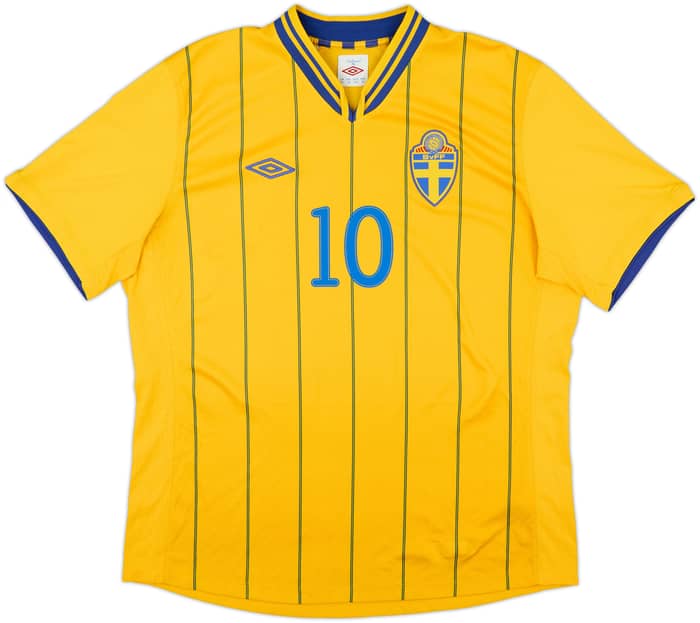 2012-13 Sweden Home Shirt Ibrahimovic #10 - 8/10 - (XL)