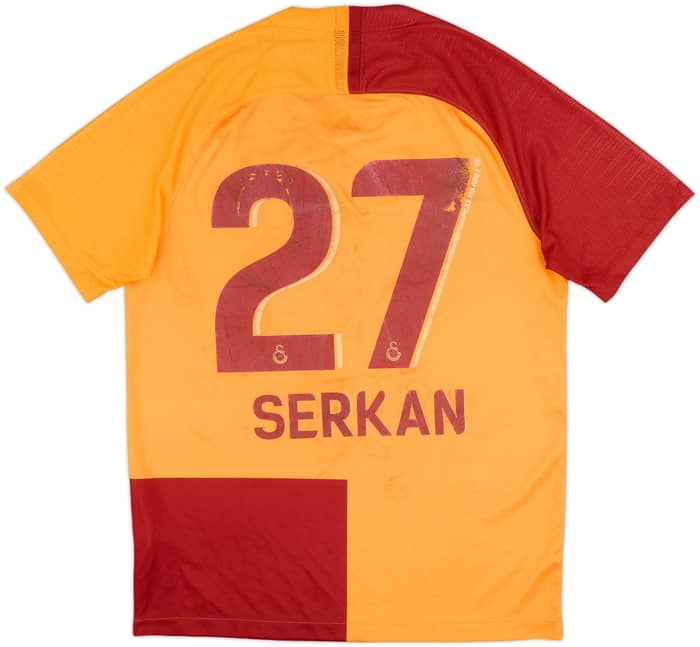 2018-19 Galatasaray Home Shirt Serkan #27 - 5/10 - (M)