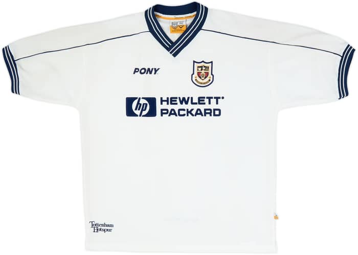 1997-99 Tottenham Home Shirt Ginola #14 - 8/10 - (XL)