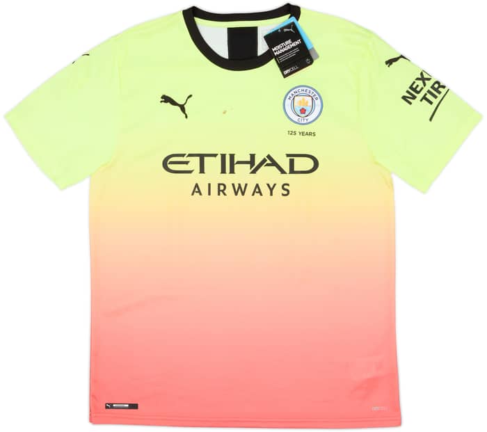 2019-20 Manchester City Third Shirt Kun Aguero #10 (L)