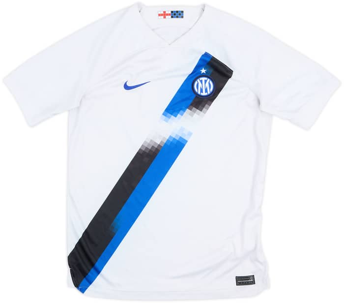 2023-24 Inter Milan Away Shirt Barella #23 - 6/10 - (XL.Boys)