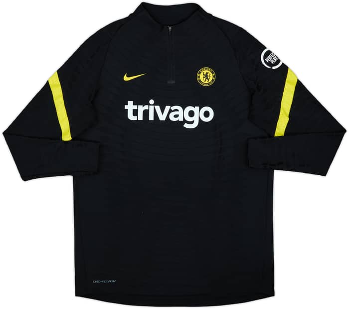 2021-22 Chelsea Nike Dri-Fit ADV 1/4 Zip Drill Top - 6/10 - (XL)