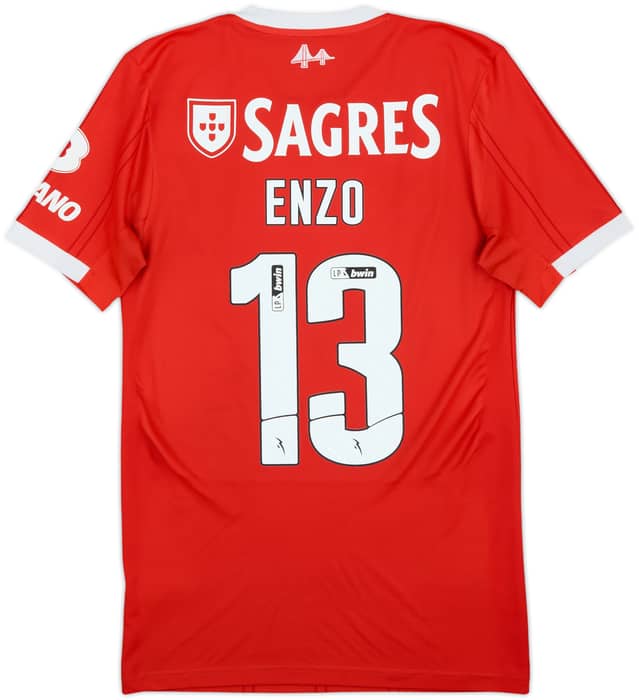 Camiseta de local del Benfica 2022-23 Enzo #13 - 8/10 - (XS)