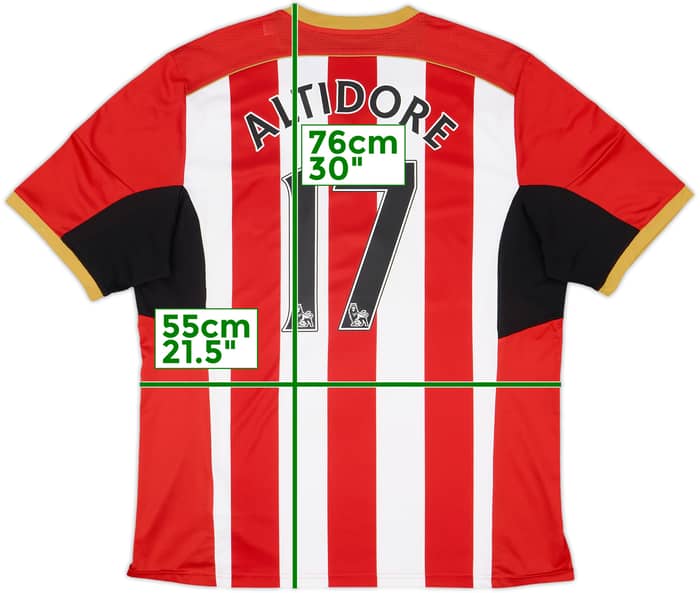 2014-15 Sunderland Home Shirt Altidore #17 - 7/10 - (XL)