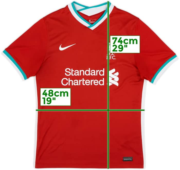 2020-21 Liverpool 'Champions' Home Shirt - 8/10 - (M)