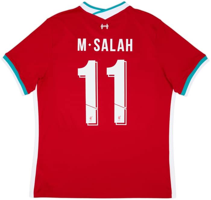 2020-21 Liverpool Home Shirt M.Salah #11 - 10/10 - (XL)