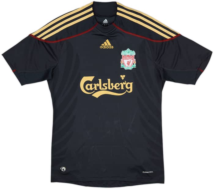 2009-10 Liverpool Away Shirt Aquilani #4 - 8/10 - (S)