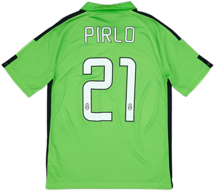 2014-15 Juventus Third Shirt Pirlo #21 - 8/10 - (M)
