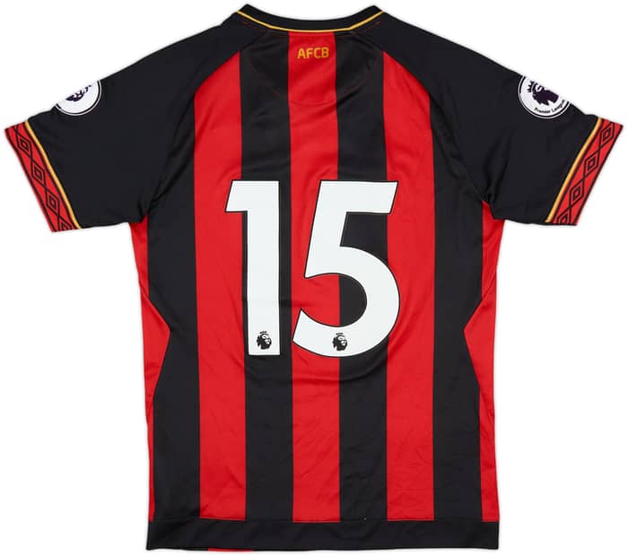 2018-19 Bournemouth Home Shirt #15 - 8/10 - (S)