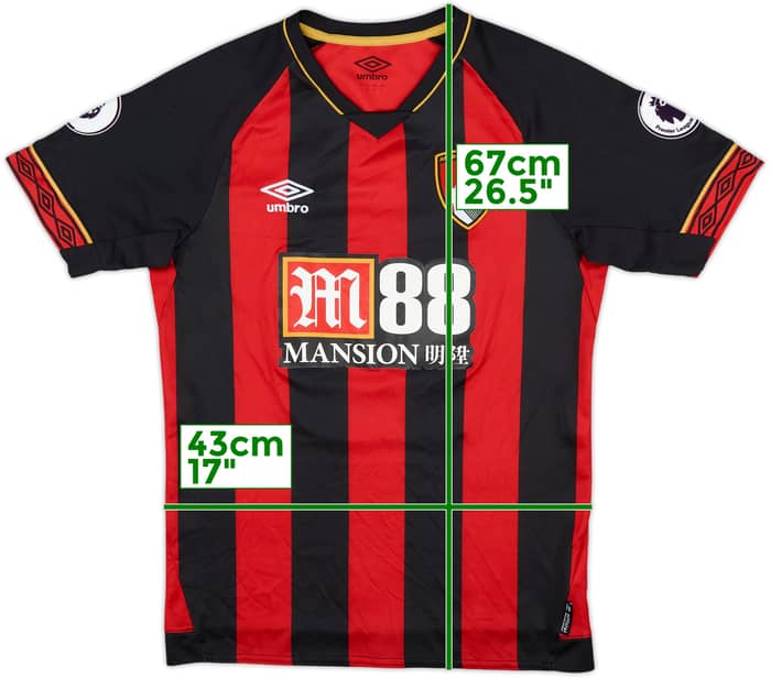 2018-19 Bournemouth Home Shirt #15 - 8/10 - (S)