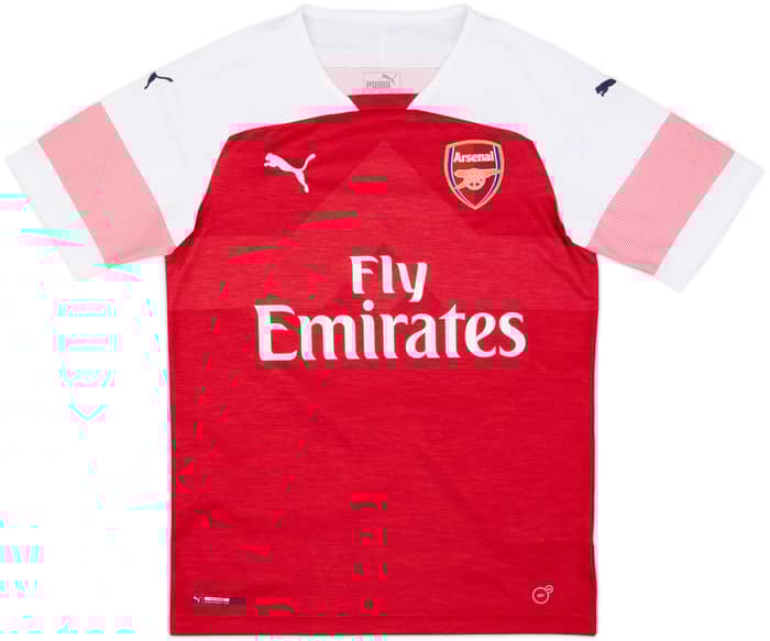 2018-19 Arsenal Home Shirt Saka #87 - 10/10 - (S)
