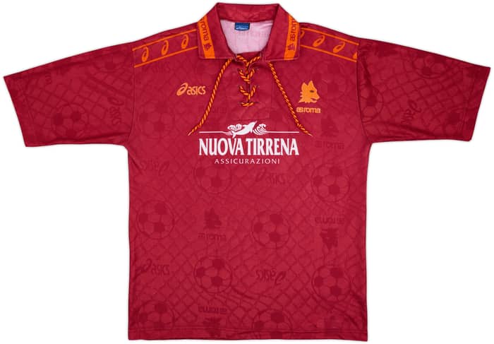1994-95 Roma Home Shirt - 7/10 - (XL)