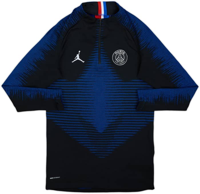 2020-21 Paris Saint-Germain Nike Vaporknit 1/4 Zip Drill Top - 8/10 - (S)