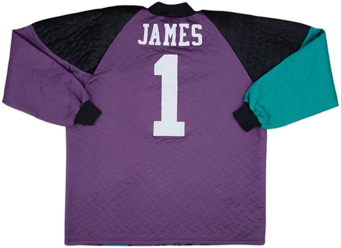 1995-96 Liverpool GK Shirt James #1 - 8/10 - (L)
