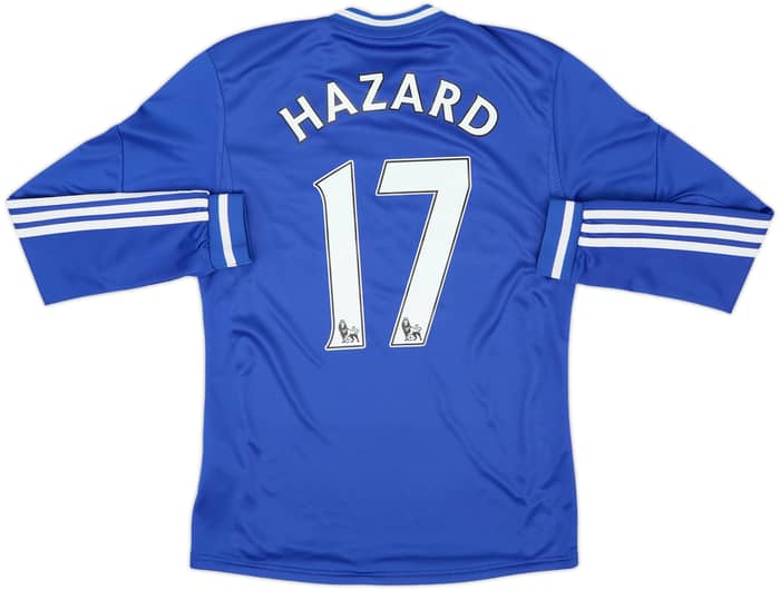 2013-14 Chelsea Home L/S Shirt Hazard #17 - 8/10 - (S)