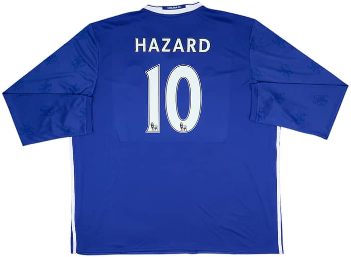 2016-17 Chelsea Home L/S Shirt Hazard #10 - 10/10 - (3XL)