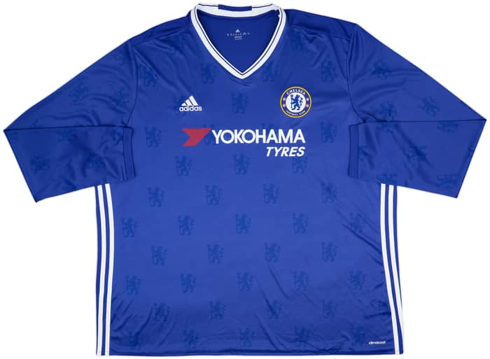 2016-17 Chelsea Home L/S Shirt Hazard #10 - 10/10 - (3XL)