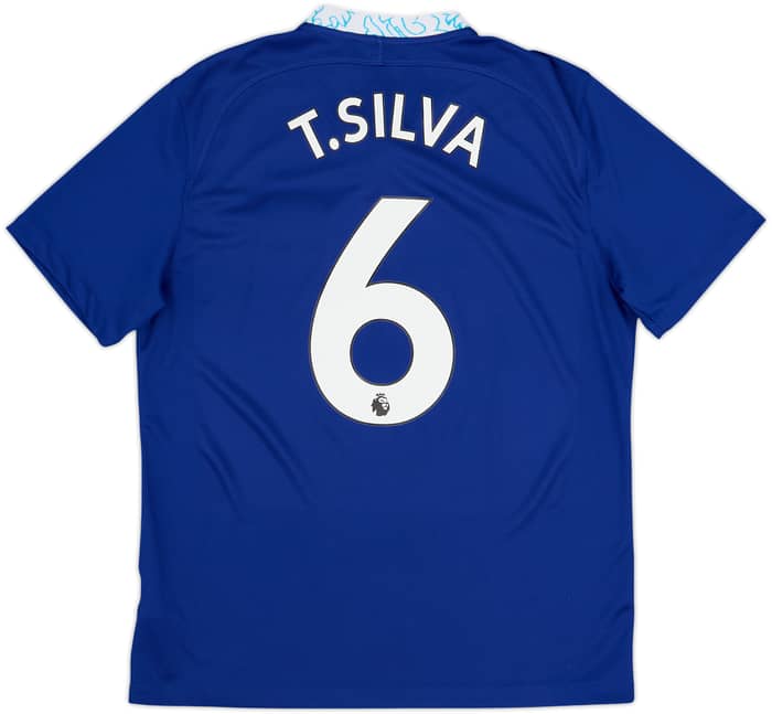 2022-23 Chelsea Home Shirt T.Silva #6 - 8/10 - (M)