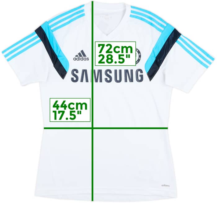 2014-15 Chelsea adidas Training Shirt - 8/10 - (M)
