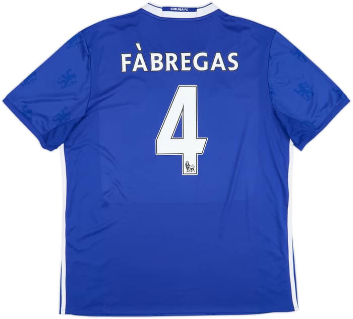 Camiseta de local del Chelsea 2016-17 Fabregas #4 - 8/10 - (XL)