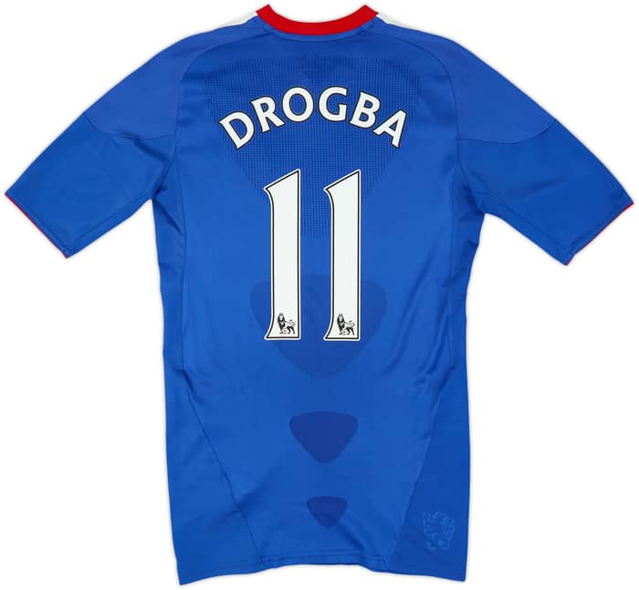 2010-11 Chelsea Player Issue TechFit Home Shirt Drogba #11 - 8/10 - (M)