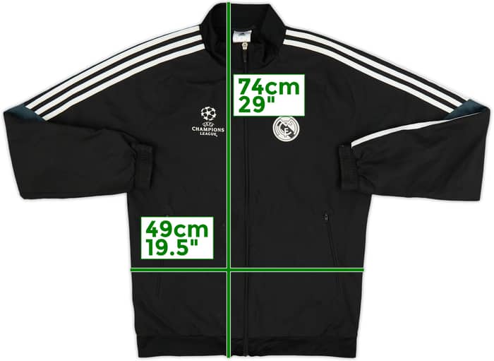 2014-15 Real Madrid adidas CL Track Jacket - 7/10 - (S)