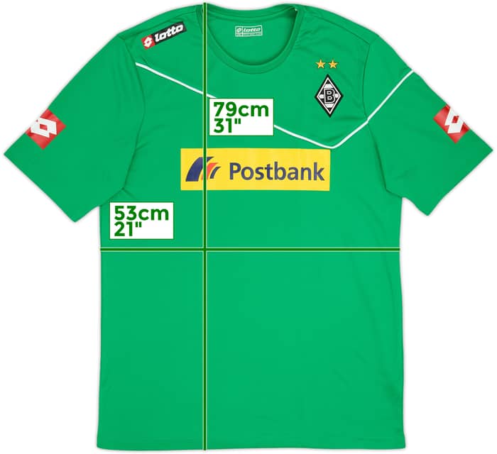 2012-13 Borussia Monchengladbach Lotto Training Shirt - 7/10 - (XXL)