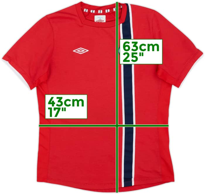 2012-13 Norway Home Shirt - 8/10 - (XL.Boys)