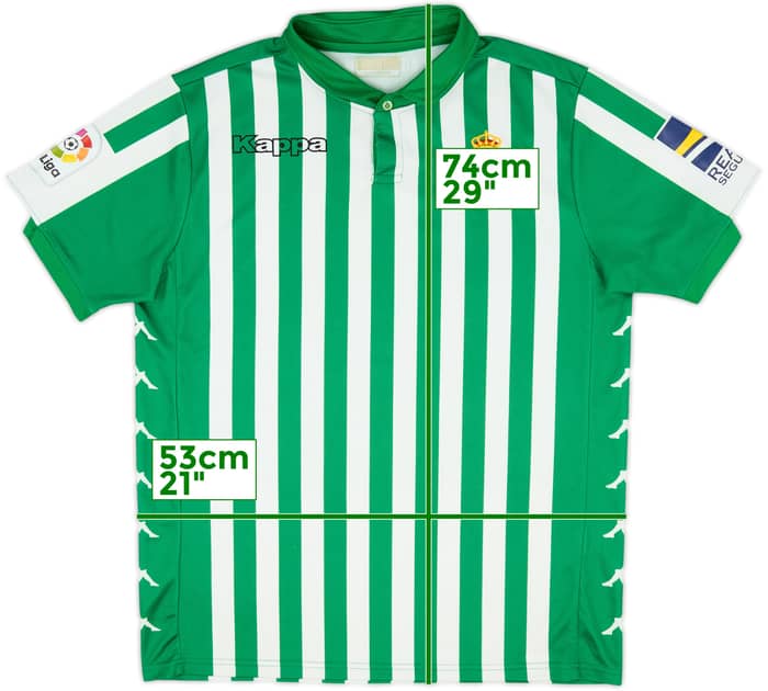 2019-20 Real Betis Home Shirt - 6/10 - (L)