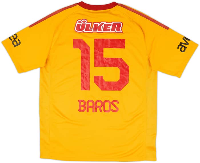 2011-12 Galatasaray Third Shirt Baros #15 - 8/10 - (M)