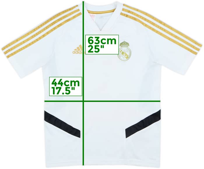 2019-20 Real Madrid adidas Training Shirt - 5/10 - (L.Boys)