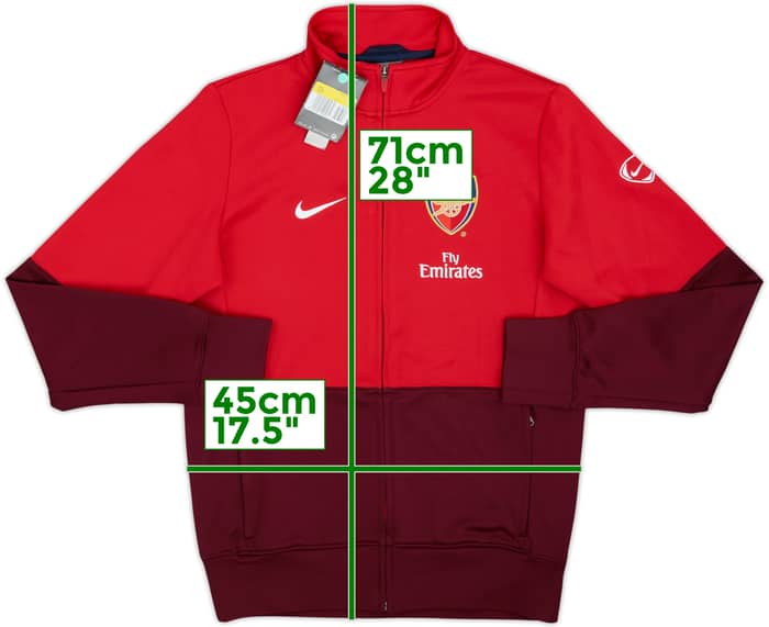 2009-10 Arsenal Nike Track Jacket (S)