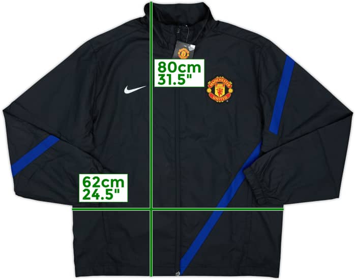 2011-12 Manchester United Nike Track Jacket (XL)