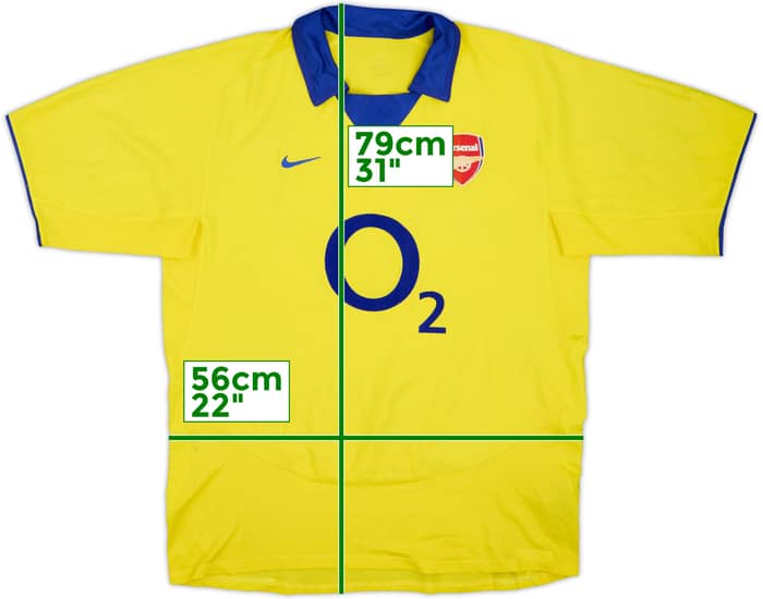 2003-05 Arsenal Away Shirt - 4/10 - (L)