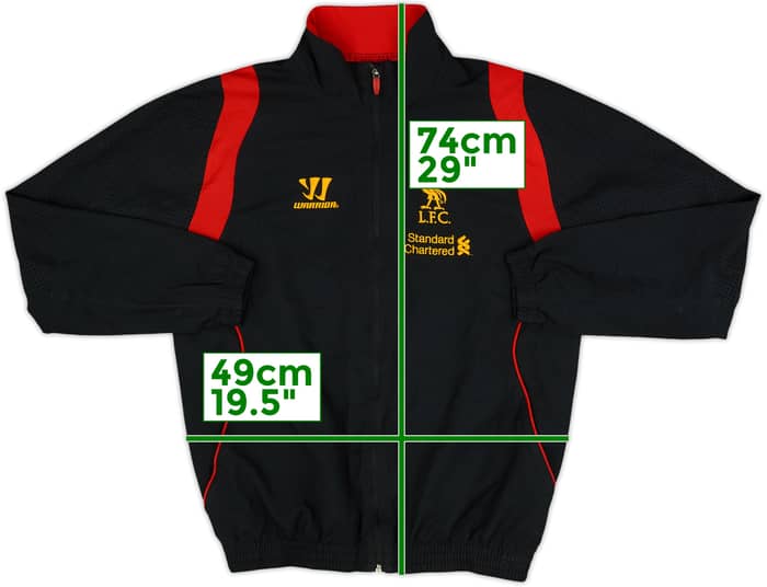 2012-13 Liverpool Warrior Track Jacket - 6/10 - (M)