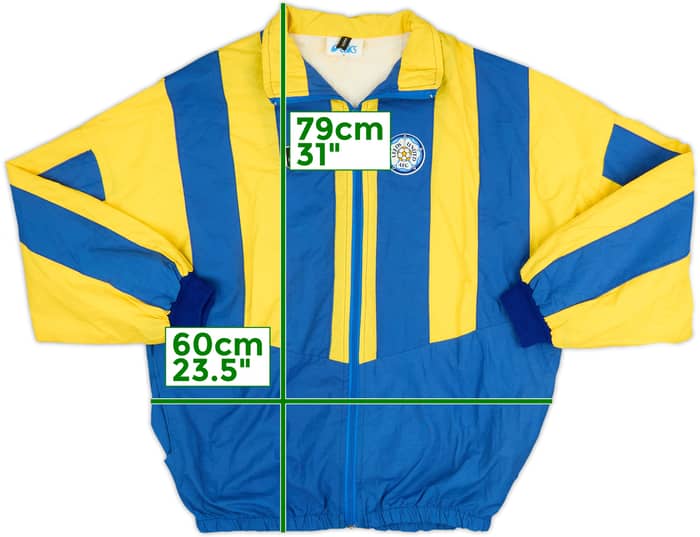 1993-95 Leeds United Asics Chaqueta de chándal - 10/10 - (M)