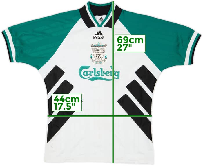 1993-95 Liverpool Away Shirt - 6/10 - (S)