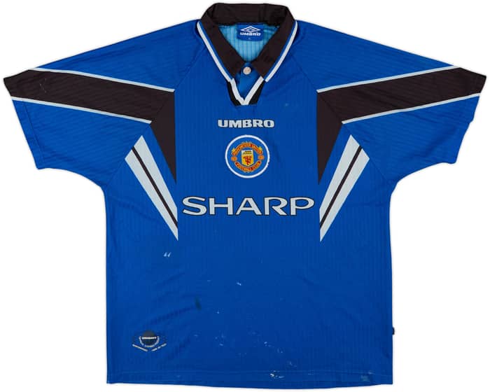 1996-98 Manchester United Third Shirt - 5/10 - (XL)